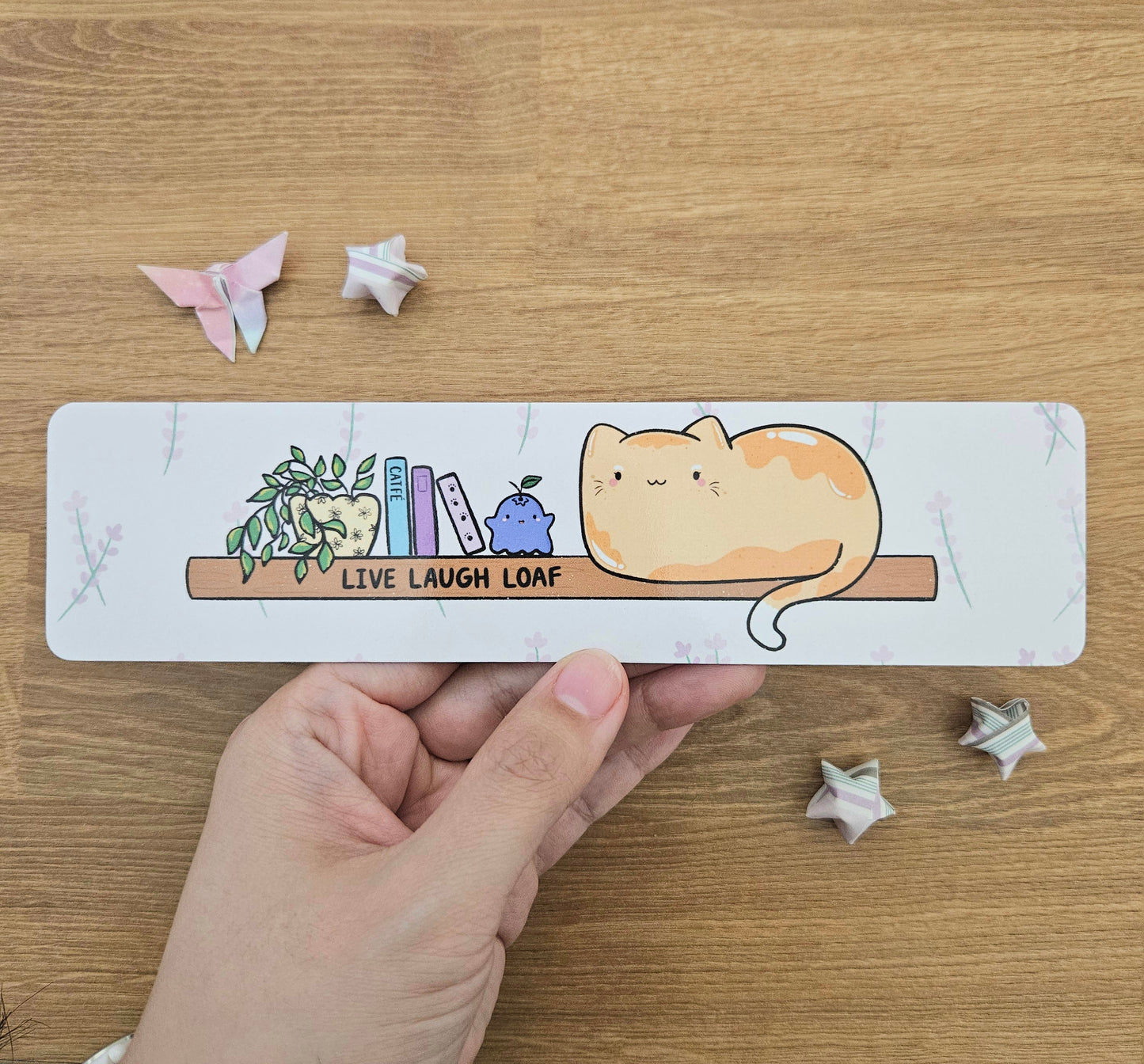 Live Laugh Loaf Bookmark