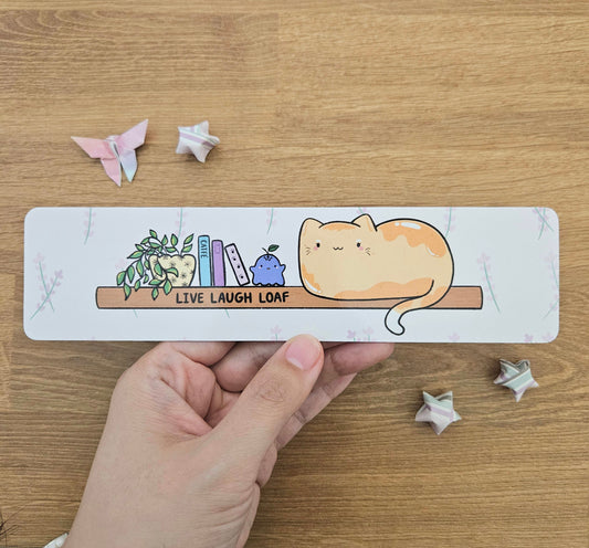 Live Laugh Loaf Bookmark