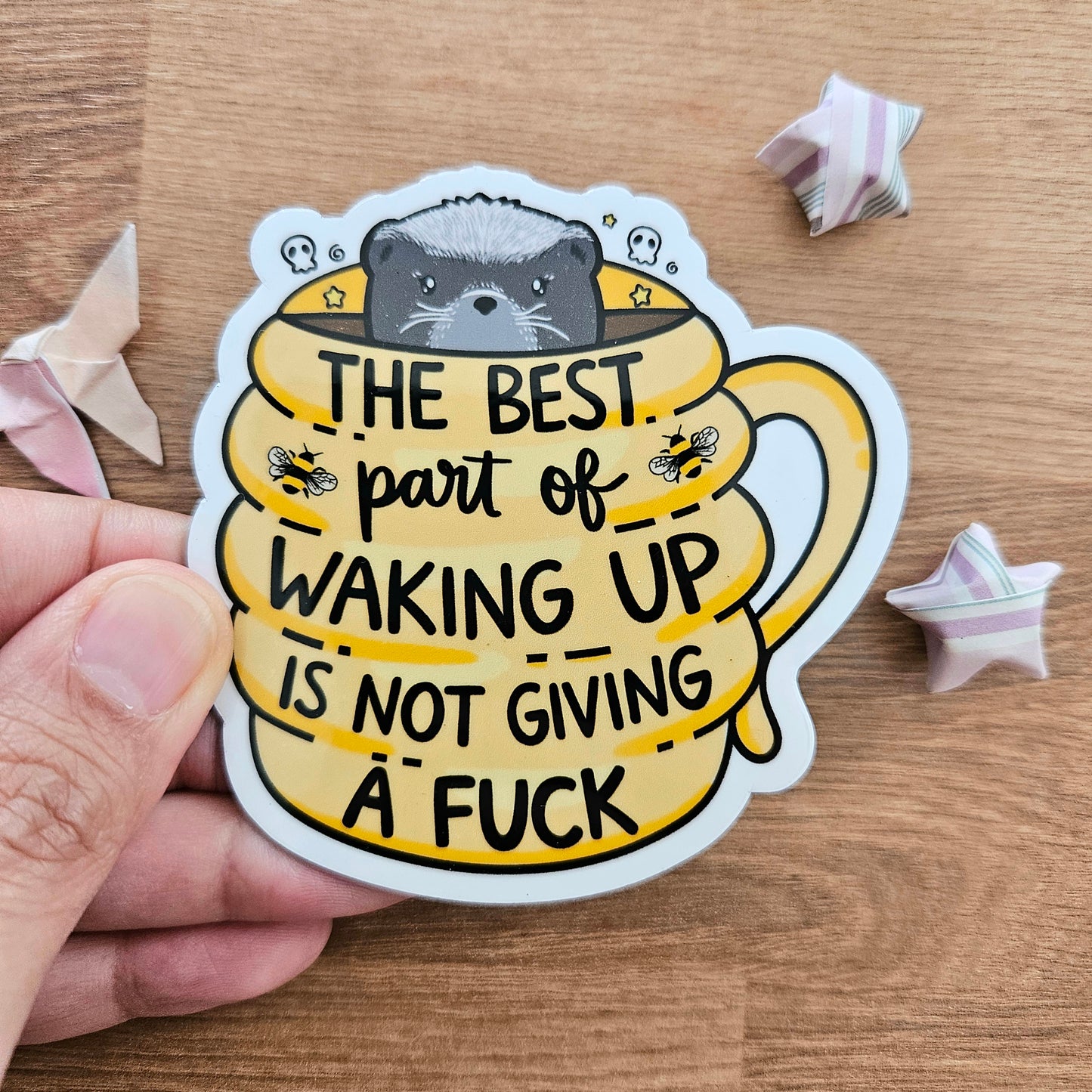 MAGNET: The Best Part of Waking Up is Not Giving a Fuck Magnet