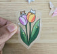 Petal Pals Clear Vinyl Sticker