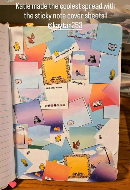 Sticky Note Cover Sheets (Free with any stationery order)