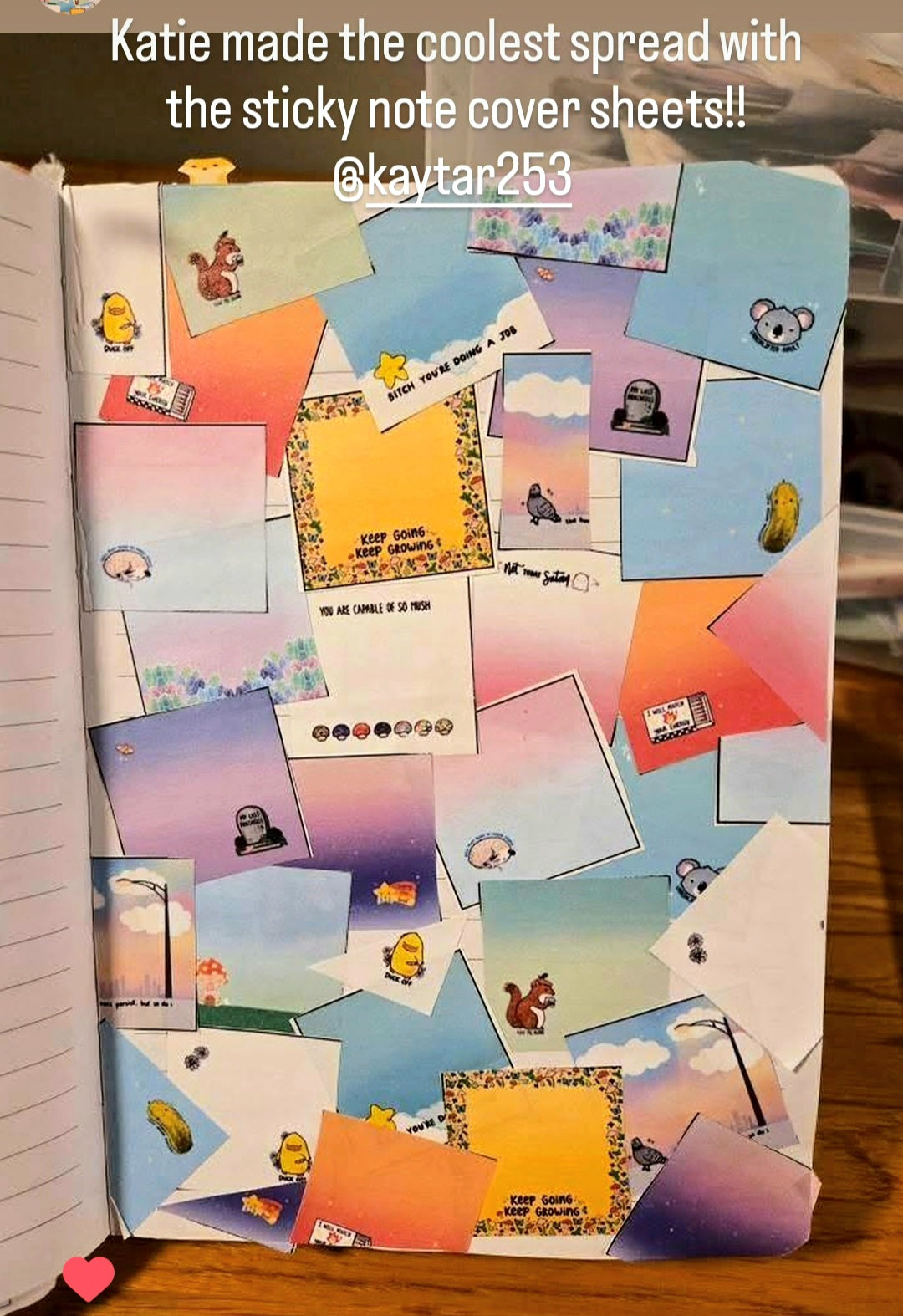 Sticky Note Cover Sheets (Free with any stationery order)