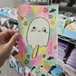 Spooky Ghosticle Watercolor Original Art