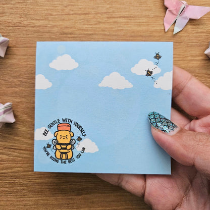 Bee Gentle With Yourself You're Doing The Best You Can Sticky Notes