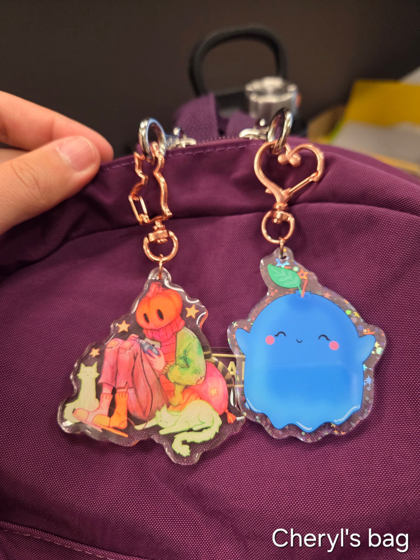 Booberry Keychain