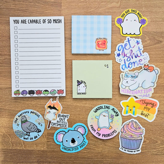 Student Stationery Bundle - 13 Piece Set
