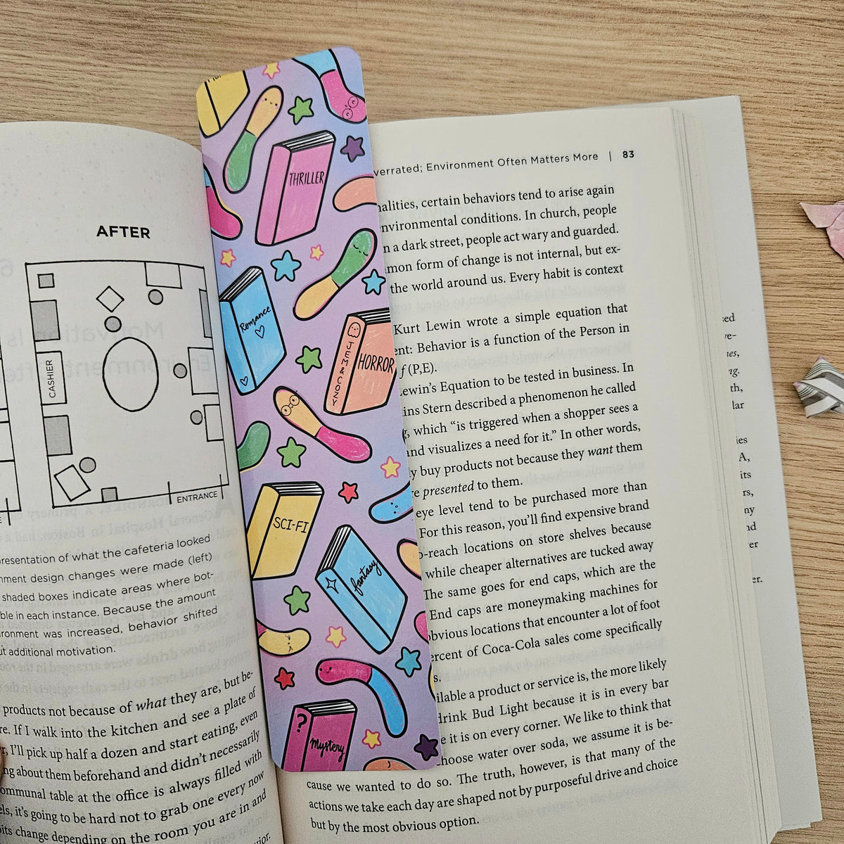 Book Worm Gummies Bookmark