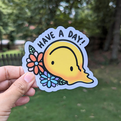 Have a Day Rainbow Decal Suncatcher