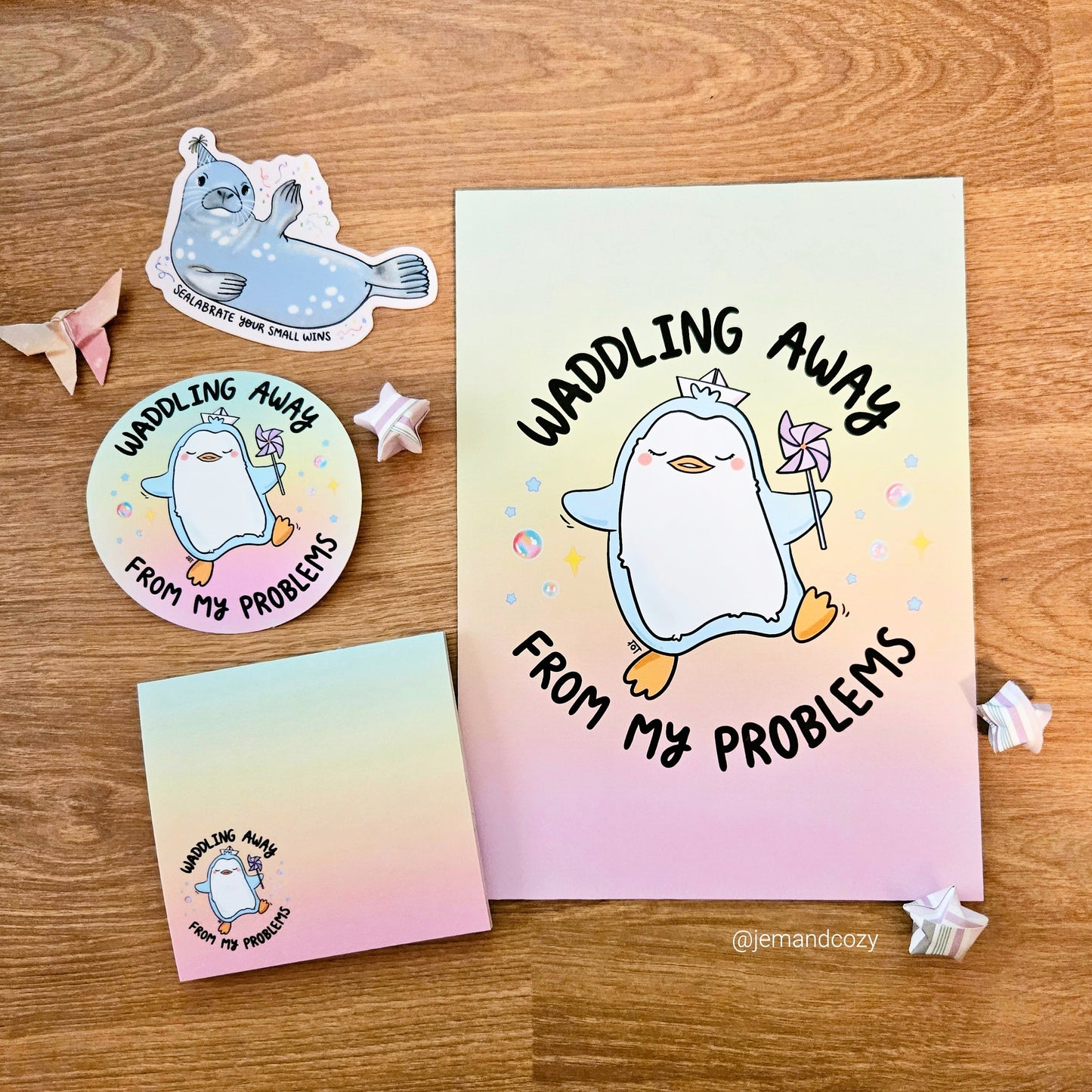 Sealabrate Your Small Wins Vinyl Sticker