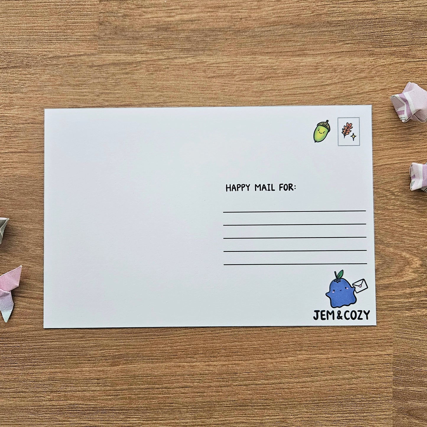 Acorn Café Post Card Art Print(4x6")