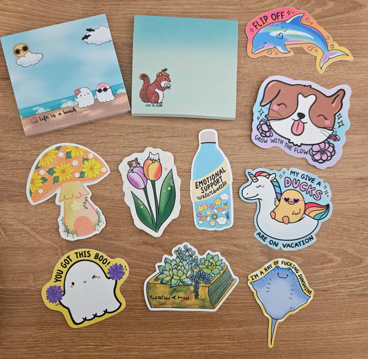 SALE Floral and Sassy Stationery Bundle (LIMITED EDITION)