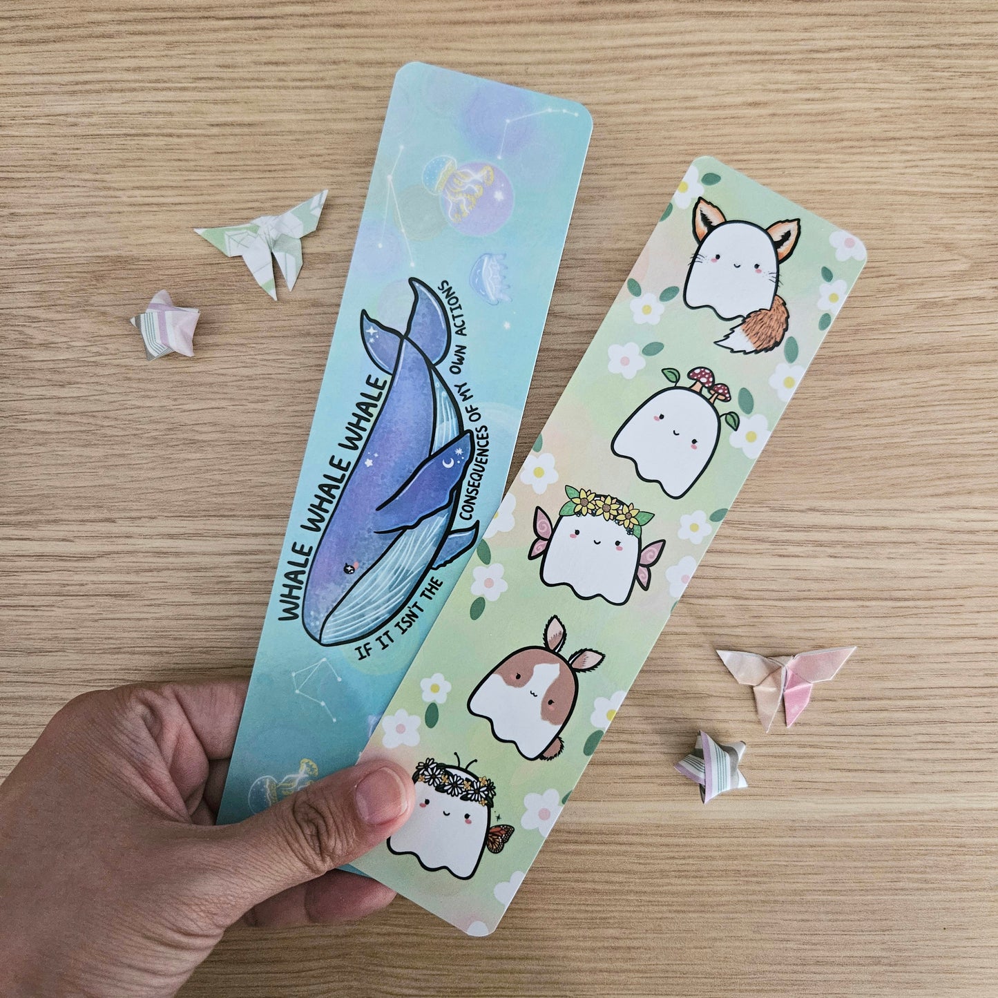 Forest Faerie Ghosties Bookmark