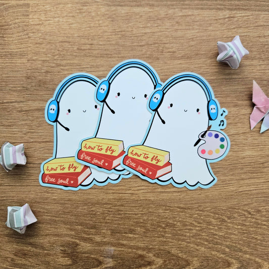 Free Soul Vinyl Sticker