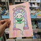 I'm Boooooked Watercolor Original Art