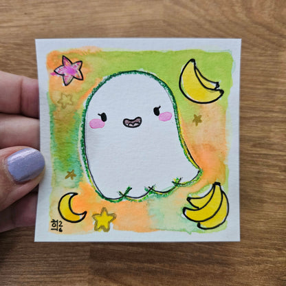 Fruity Ghosts Original Art