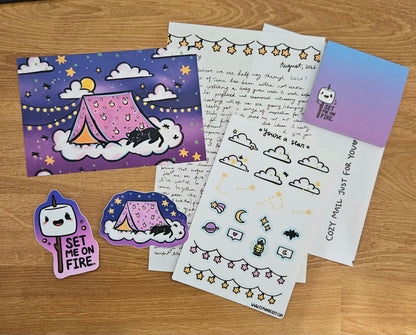 Camp Cloud 9 Vinyl Sticker