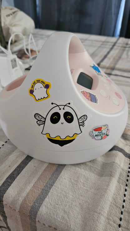 Boo Bee Vinyl Sticker