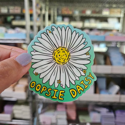 Oopsie Daisy Vinyl Sticker (June Order Sticker Freebie)