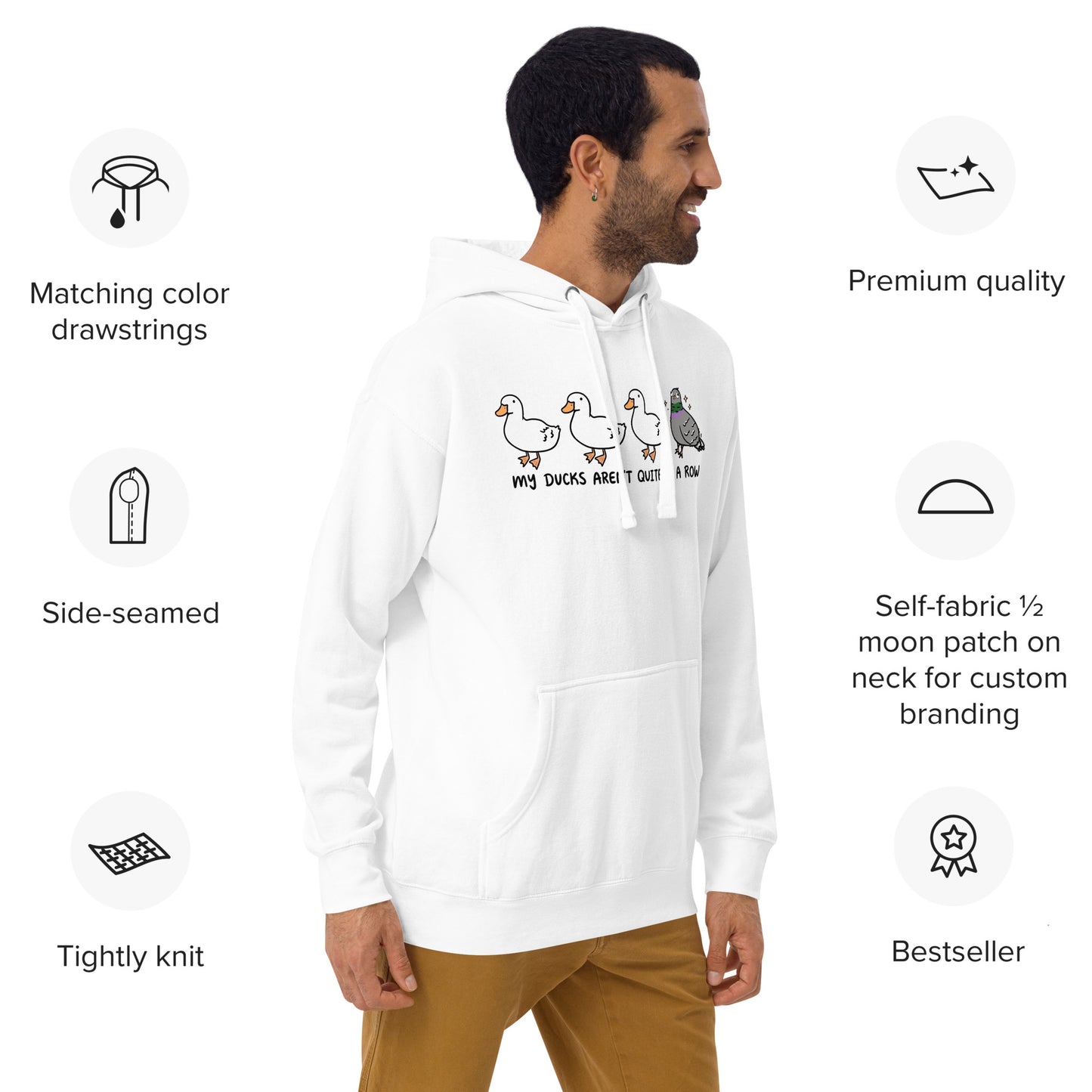 My Ducks Aren't Quite in a Row Unisex Hoodie