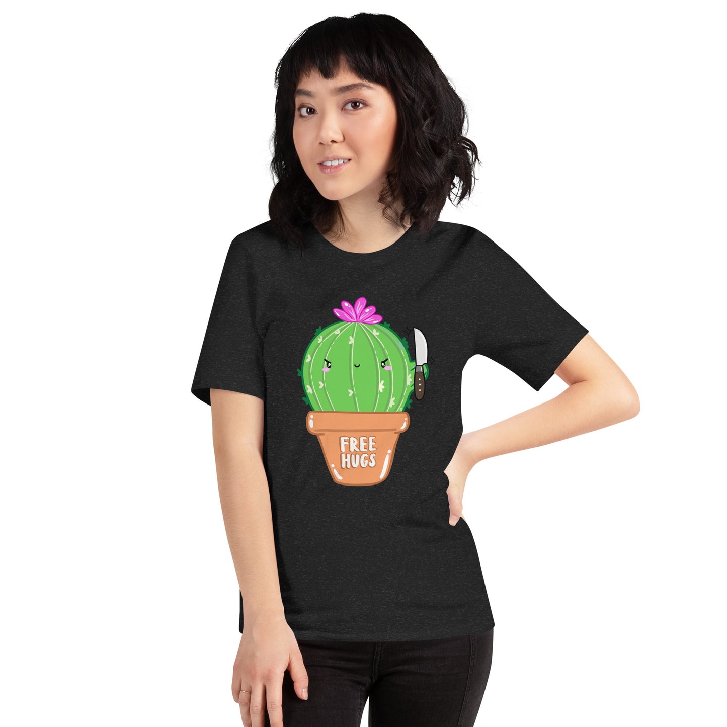 Free Hugs Cactus Unisex T-Shirt