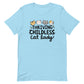 Thriving Childless Cat Lady Unisex T-shirt