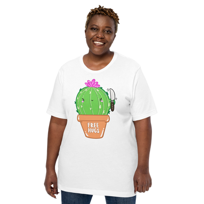 Free Hugs Cactus Unisex T-Shirt