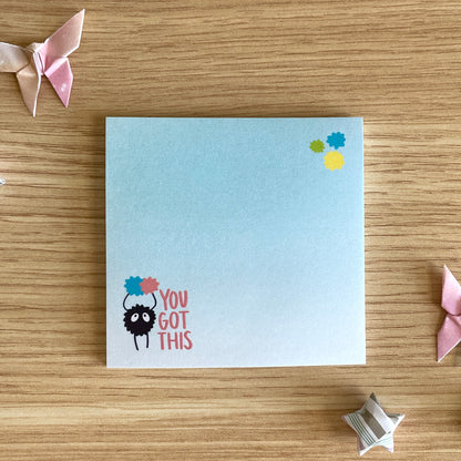 You Got This Cheerleader Sticky Notes