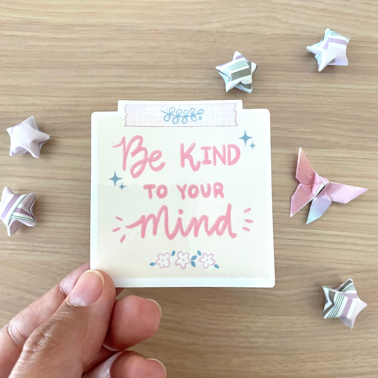 Be Kind to Your Mind Vinyl Sticker