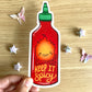 LARGE Keep It Spicy Hot Sauce Sticker