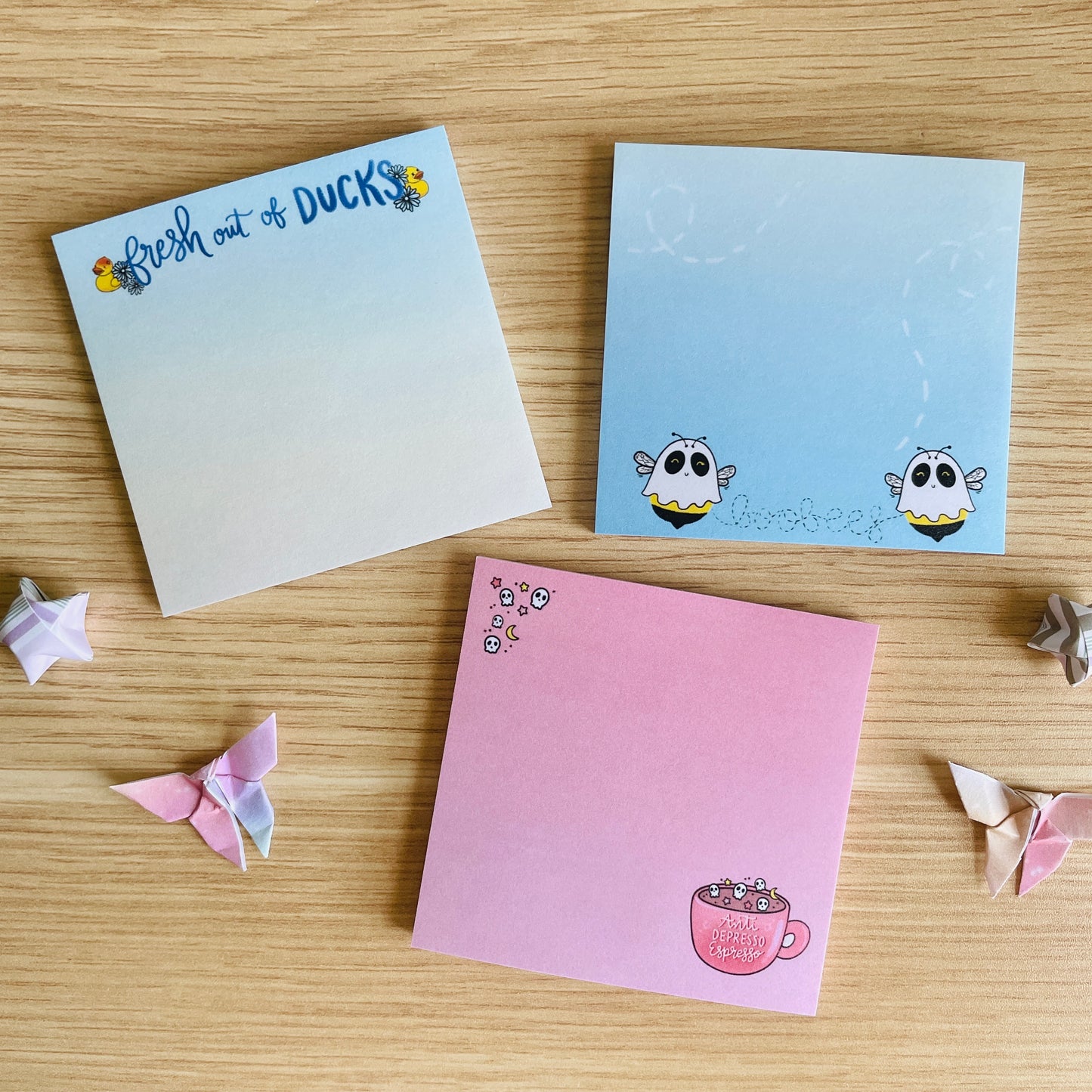 Boo Bees Sticky Notes