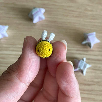 Micro Crochet Baby Bumblebee