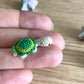 Micro Crochet Baby Turtle