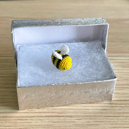 Micro Crochet Baby Bumblebee