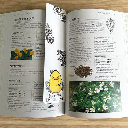 Duck Off I'm Reading Bookmark