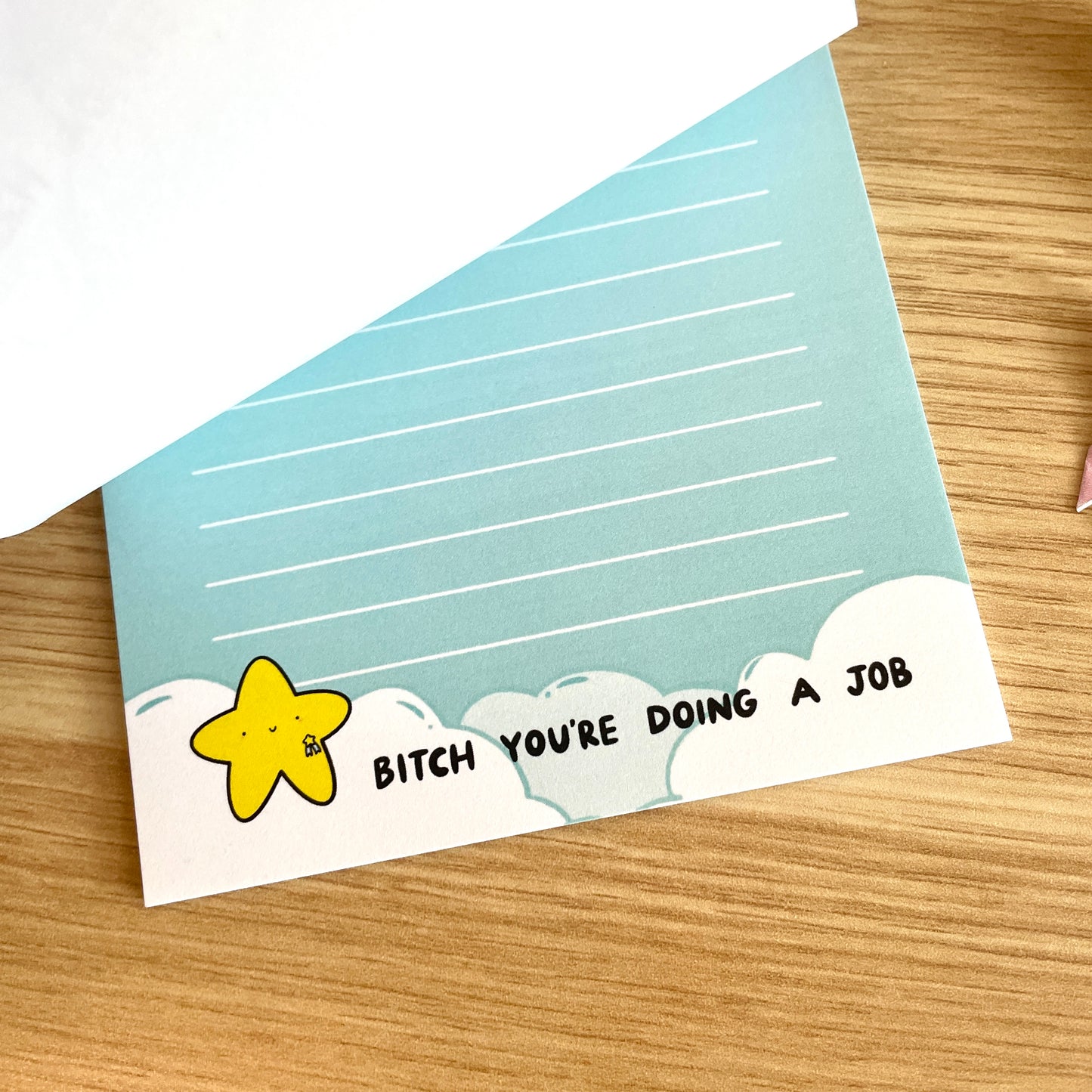 Bitch You're Doing a Job Notepad