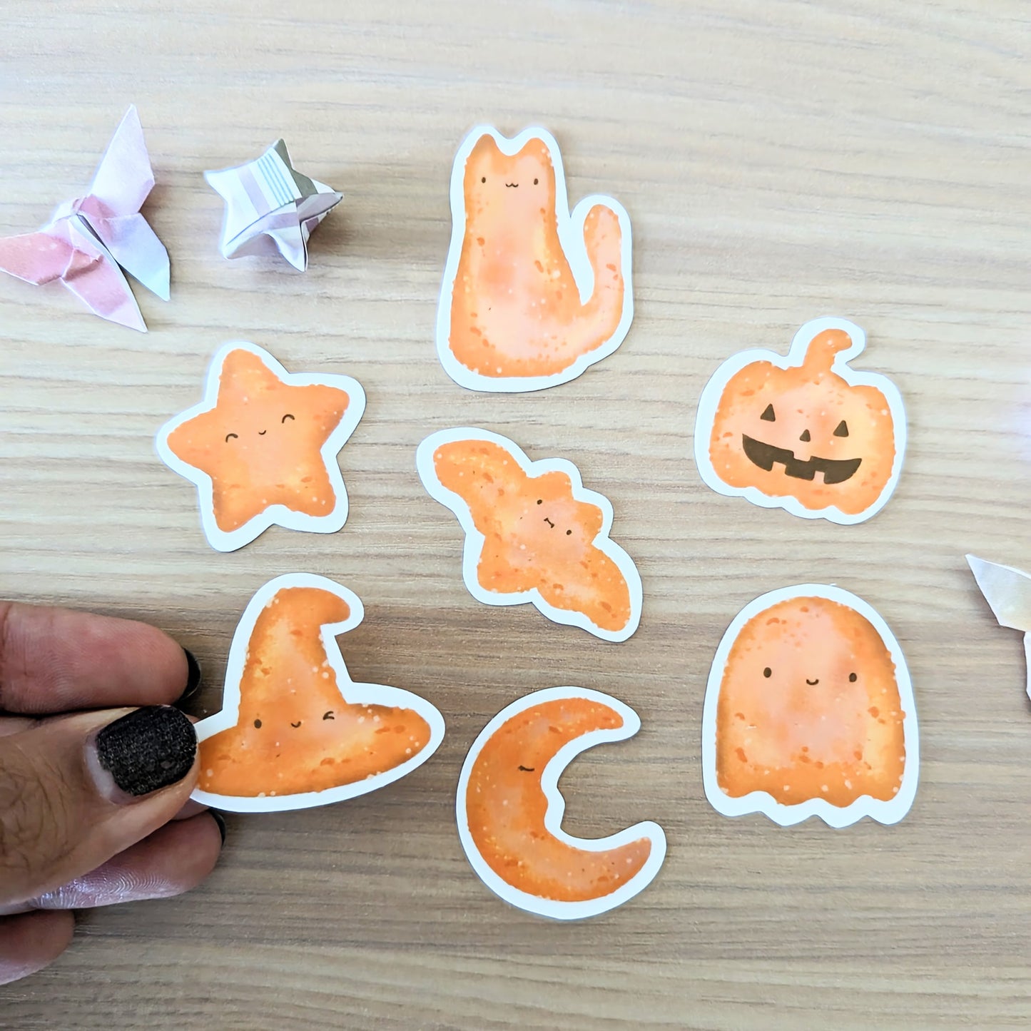 Spooky Nuggies Sticker Set - Set of 7