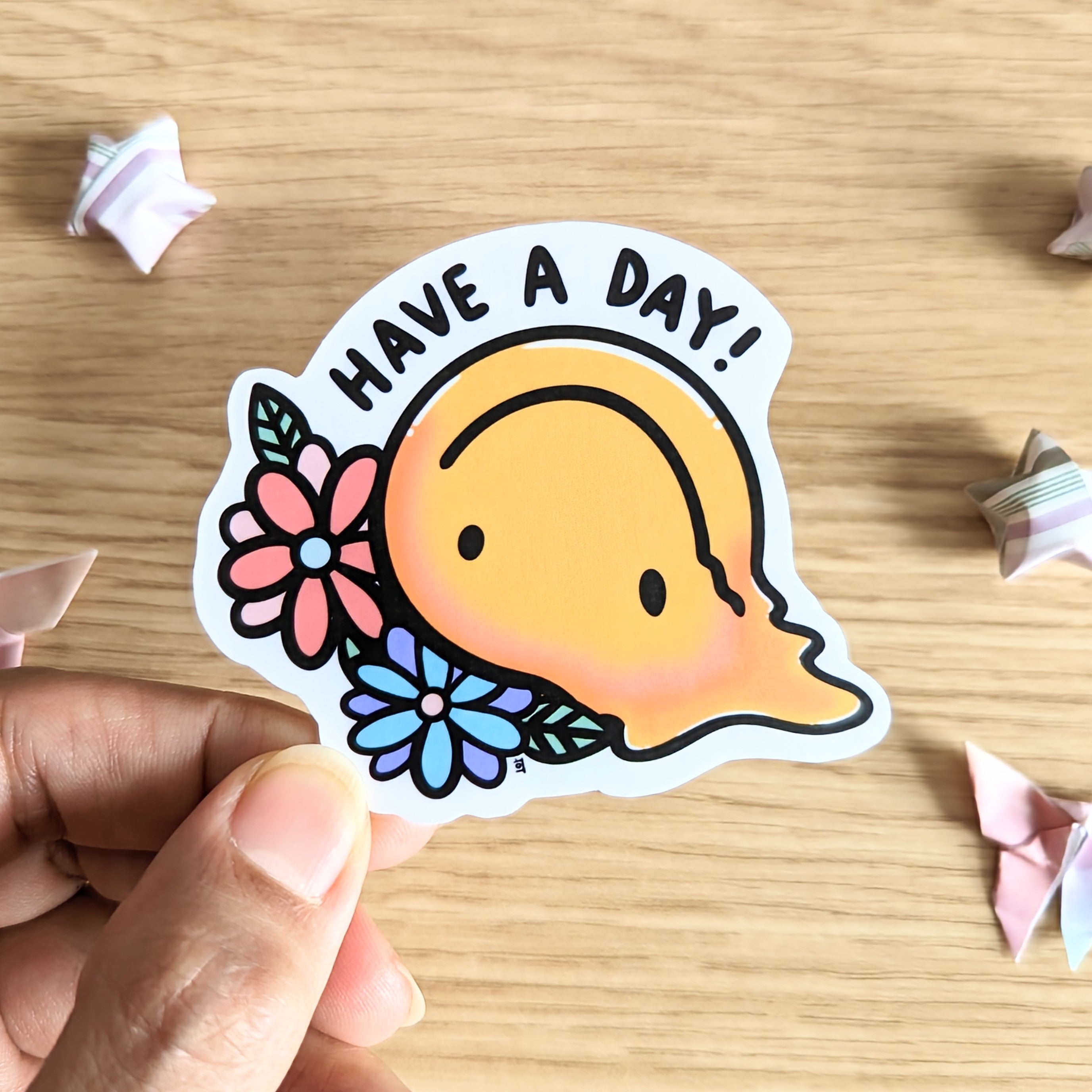 Have Sticker Have a Day! Vinyl Sticker – Jem and Cozy