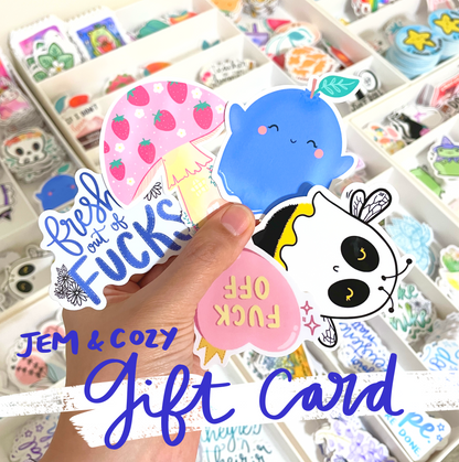 Jem and Cozy Gift Card (Digital)