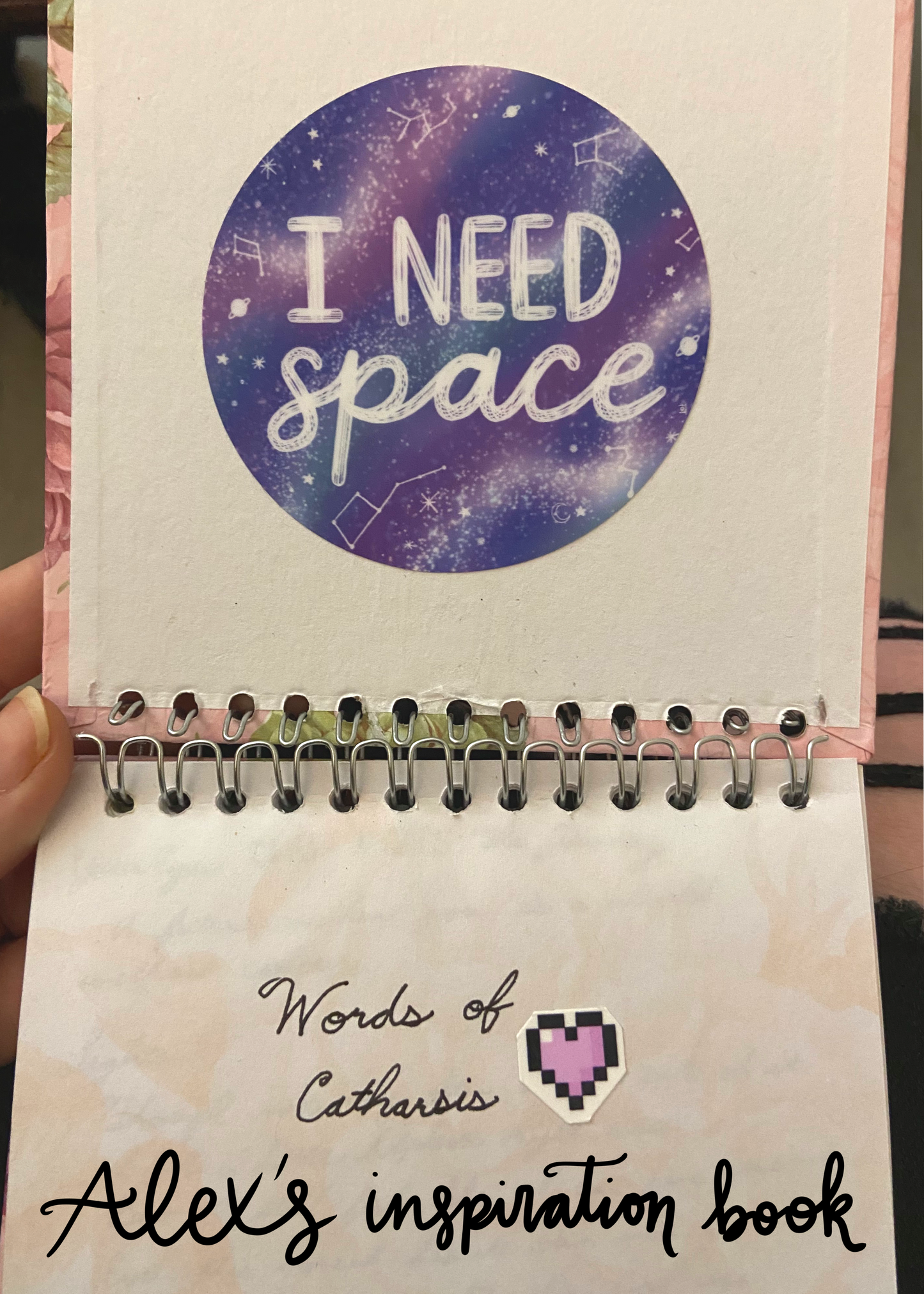 I Need Space Vinyl Sticker