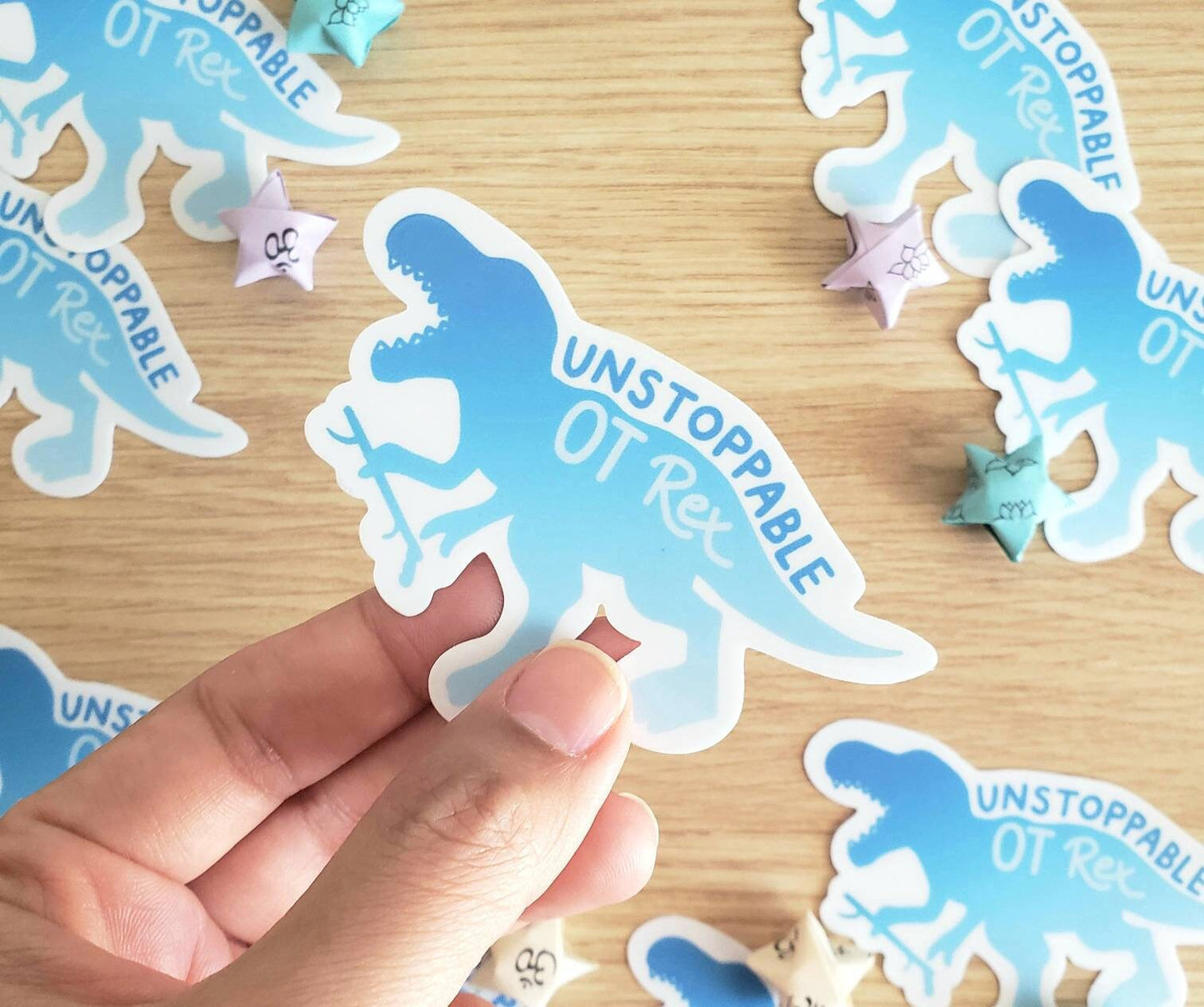 Unstoppable OT Rex Vinyl Sticker