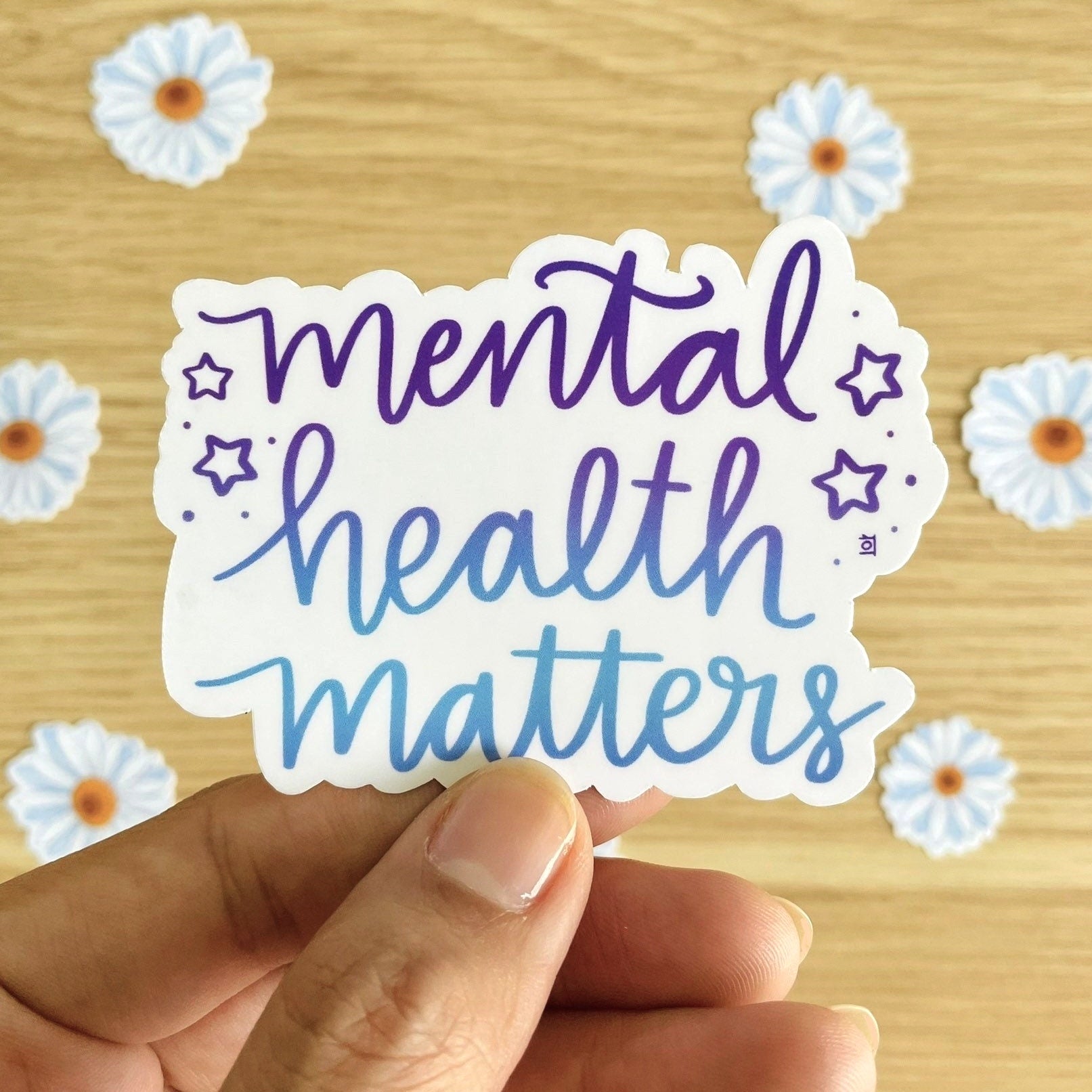 Mental Health Matters Vinyl Sticker – Jem and Cozy