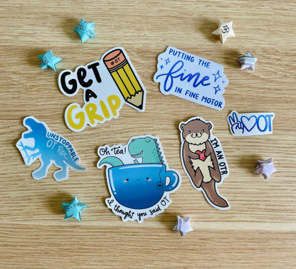 Get A Grip Sticker