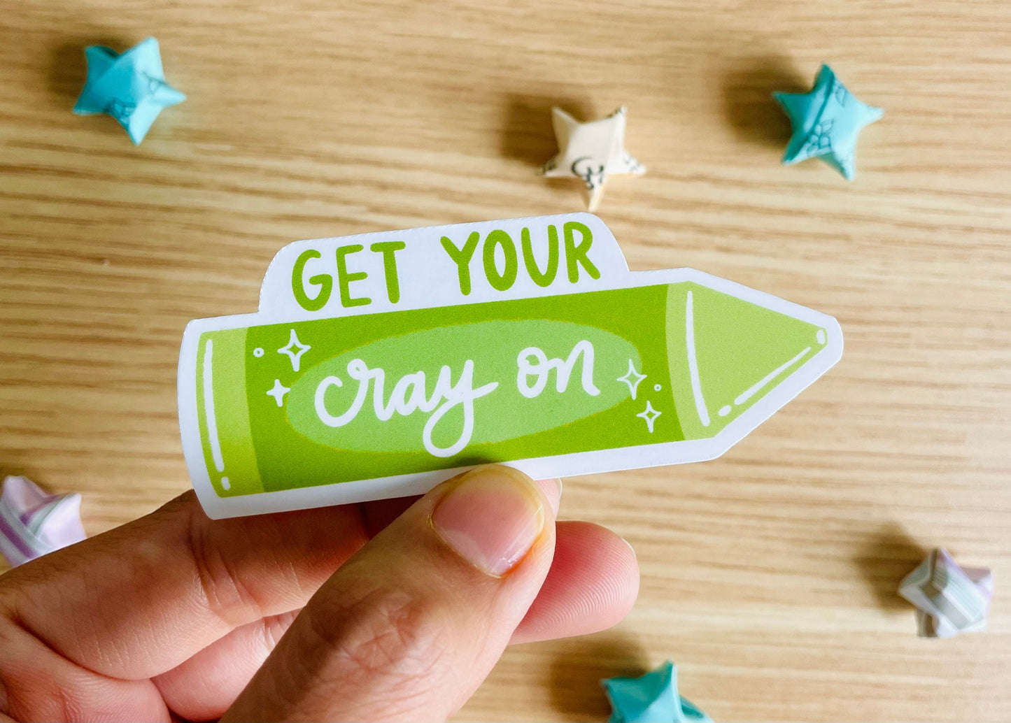 Get Your Cray On Sticker