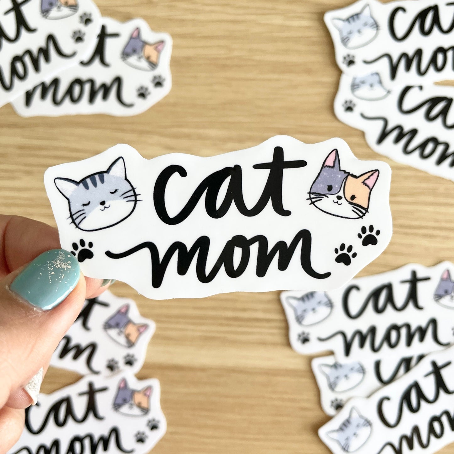 LAST CHANCE Cat Mom Sticker