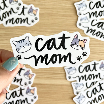 LAST CHANCE Cat Mom Sticker