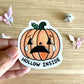Last Chance Hollow Inside Pumpkin Sticker