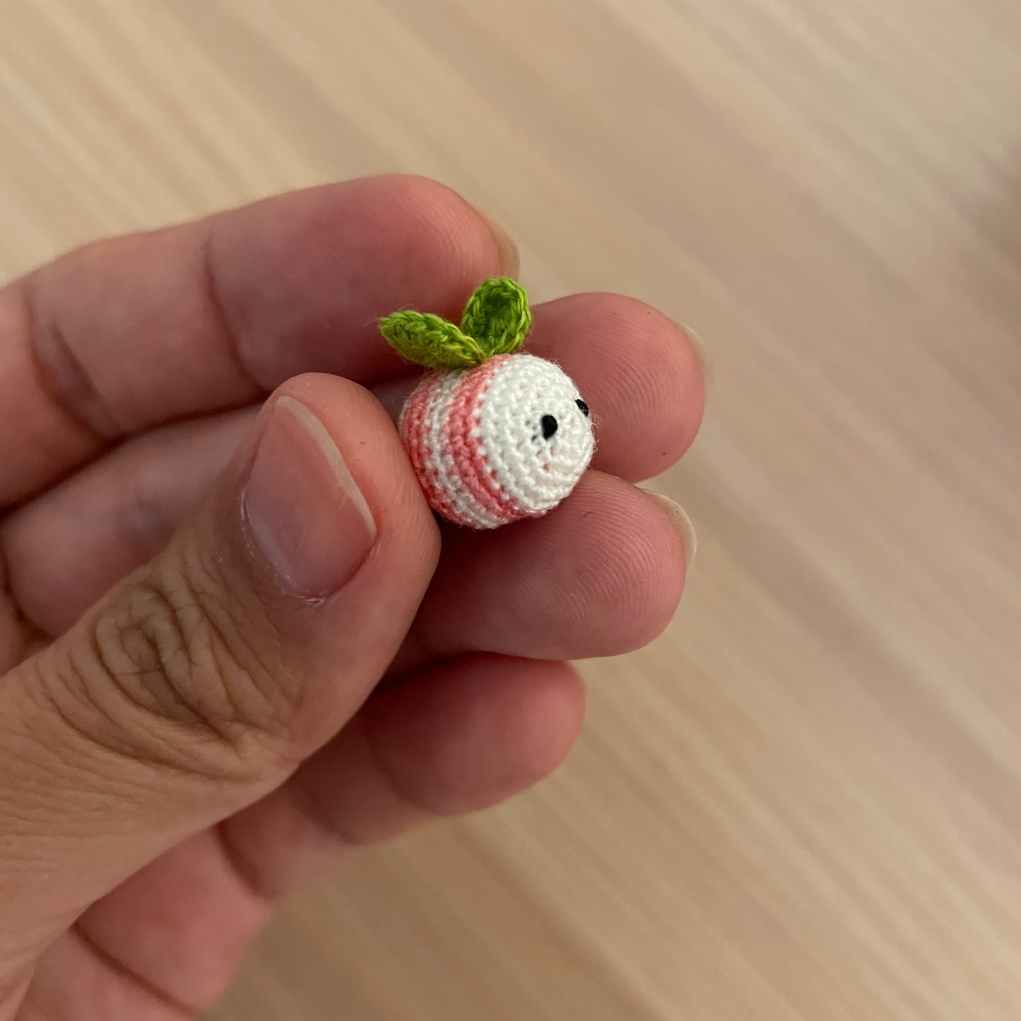 Micro Crochet Baby Bumblebee