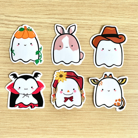 No. 2 Mini Squad Ghouls Sticker Set (Pack of 6)