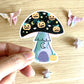 Spooky Jack-O'-Lantern Gnome House Sticker
