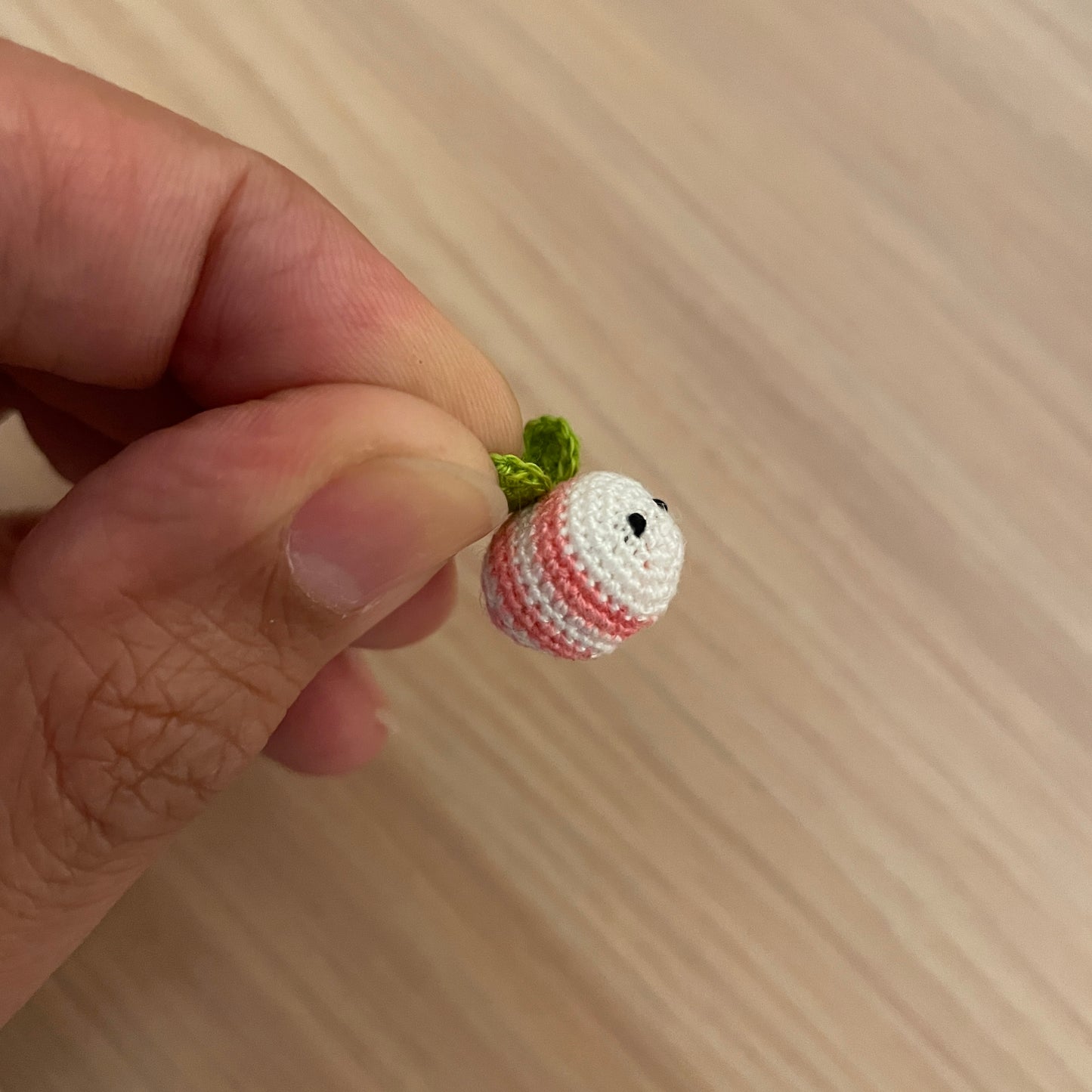 Micro Crochet Baby Bumblebee